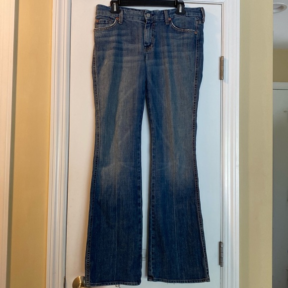 7 For All Mankind  Crystal Vintage Distressed Jeans NeverUsed - Picture 6 of 16